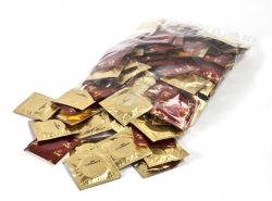 AM 60282 Презерватив Amor Gold золотого цвета 1 шт