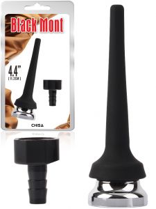 CN 3422 Анальный душ Black Mont Enema 11 см ― FormulaSexa - VibeDoctor Оптовые заказы