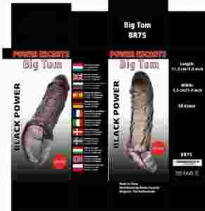 DN 19549 Насадка-удлинитель Big Tom с кольцом 11 см ― FormulaSexa - VibeDoctor Оптовые заказы