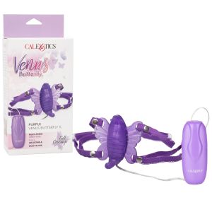DEL 2060127 Стимулятор клитора Venus бабочка фиолетовая ― FormulaSexa - VibeDoctor Оптовые заказы