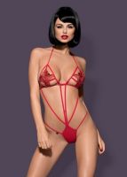 OB 3565 S/M RED Боди Luiza Teddy