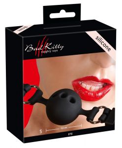 OR 2491575 Кляп Bad Kitty силиконовый черный ― FormulaSexa - VibeDoctor Оптовые заказы