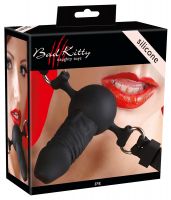 OR 2491621 Кляп Bad Kitty силиконовый с пенисом черный