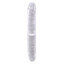 OR 514810 Фаллоимитатор Crystal Duo двусторонний прозрачный 34 см ― FormulaSexa - VibeDoctor Оптовые заказы