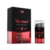 OR 630900 Жидкий гель-вибратор Intt Клубника 15 ml