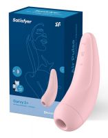 SAT 171 Стимулятор клитора Satisfyer Curvy 2+ Vibration APP розовый