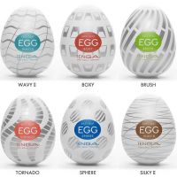 TE 0080 Насадка на член - Tenga Egg мастурбатор из киберкожи