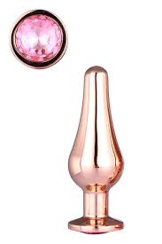 TG 21826 Пробка анальная Dreamtoys S удлиненная золото ― Vibe-doctor