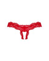 OB 5384 L/XL RED Стринги Amor Cherries с доступом