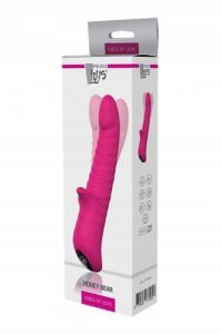 TG 21384 Вибратор Honey Bear с вращением 2 мотора 9 функций  USB ― FormulaSexa - VibeDoctor Оптовые заказы