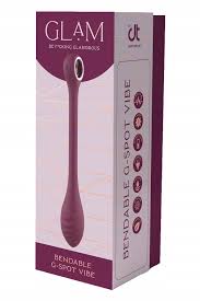 TG 22107 Вибратор Glam G Spot USB изгибающийся ― FormulaSexa - VibeDoctor Оптовые заказы