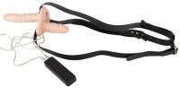 OR 567159 Страпон Strap on Duo реалистик с вибрацией