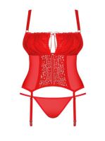 OB 4778 4XL/5XL RED Корсет Blossmina